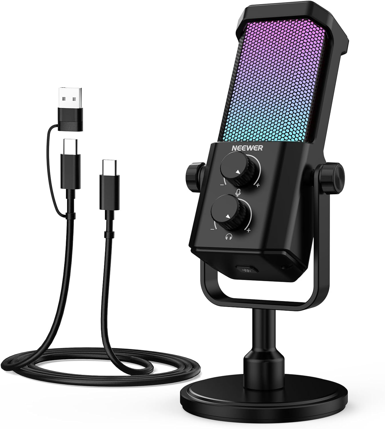 No Rgb Gaming Pc - AI USB Podcasting Microphone, Plug &