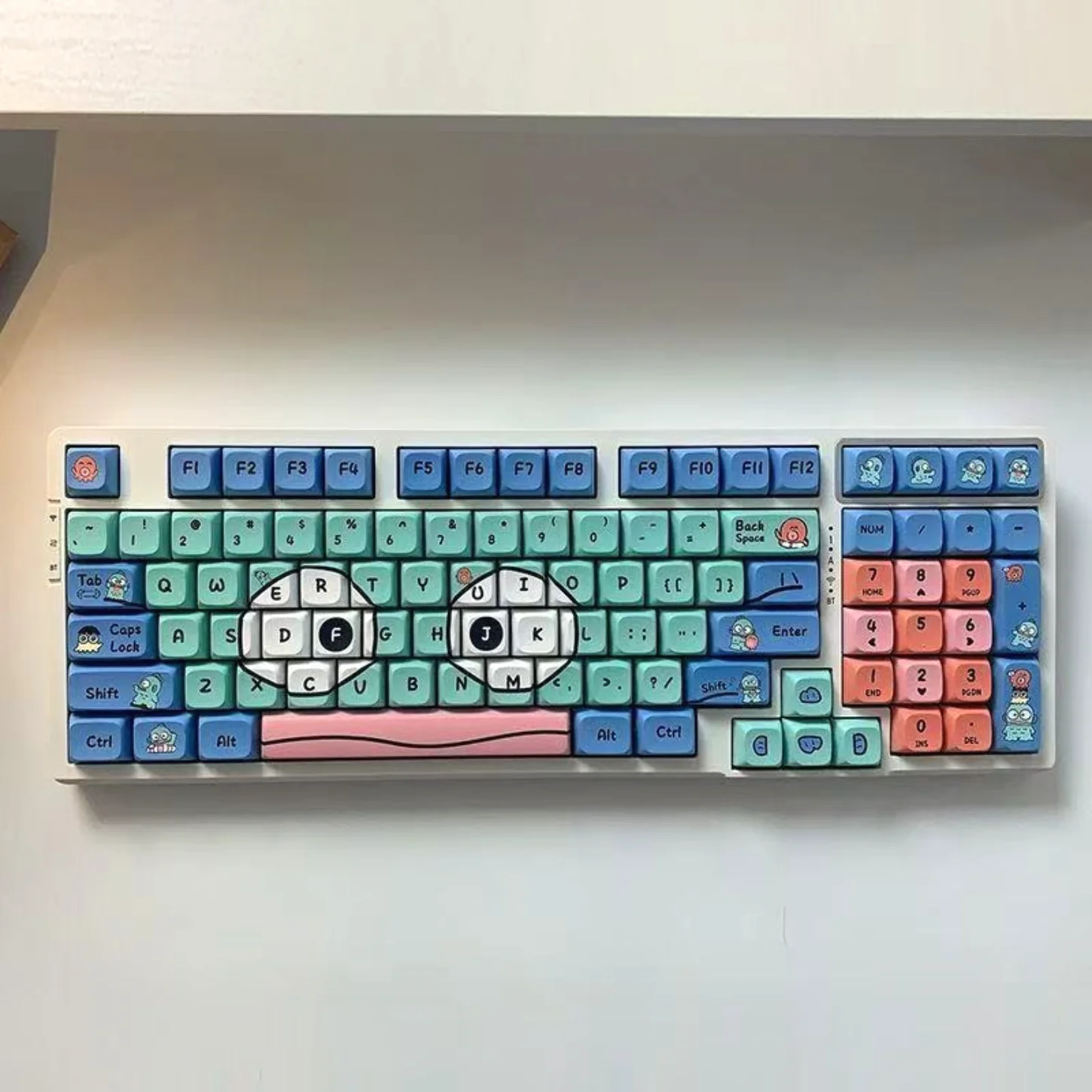 Custom Keycaps - 2026 New Yellow Sponge Cute Ugly