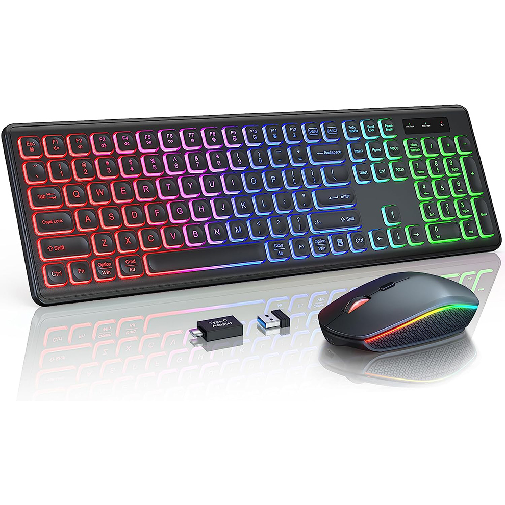 Pc Gaming Komplett Set - Jomaa Wireless Game Keyboard Controller for