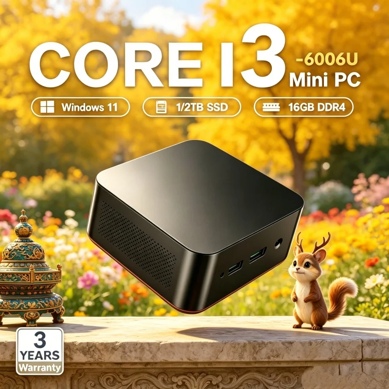 Pc Gaming I3 - 2026 Magnificent Slight MINI PC Windows