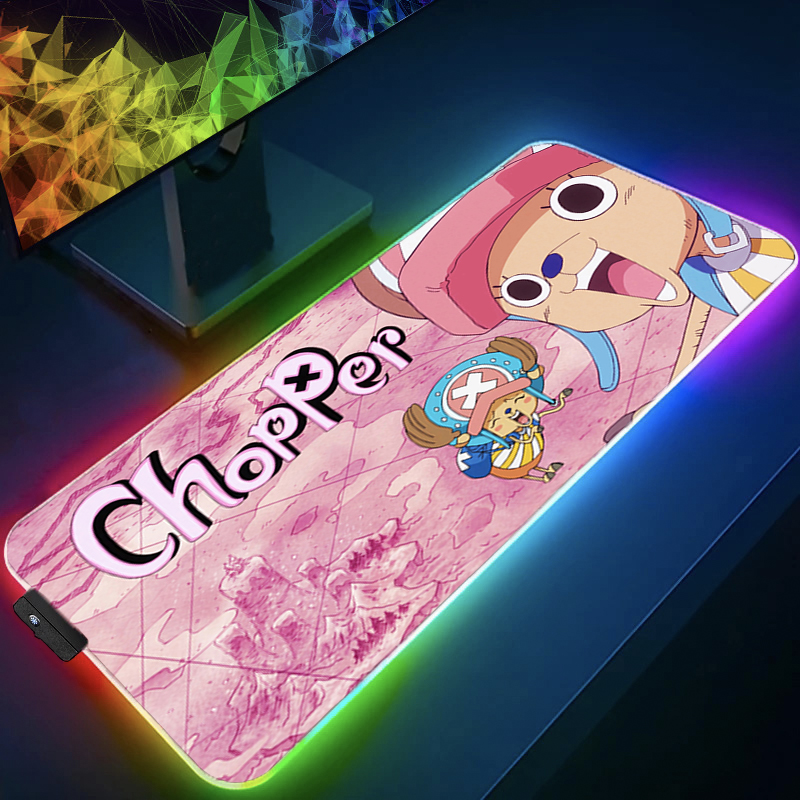 No Rgb Gaming Pc - RGB Mouse Pad one piece Tony