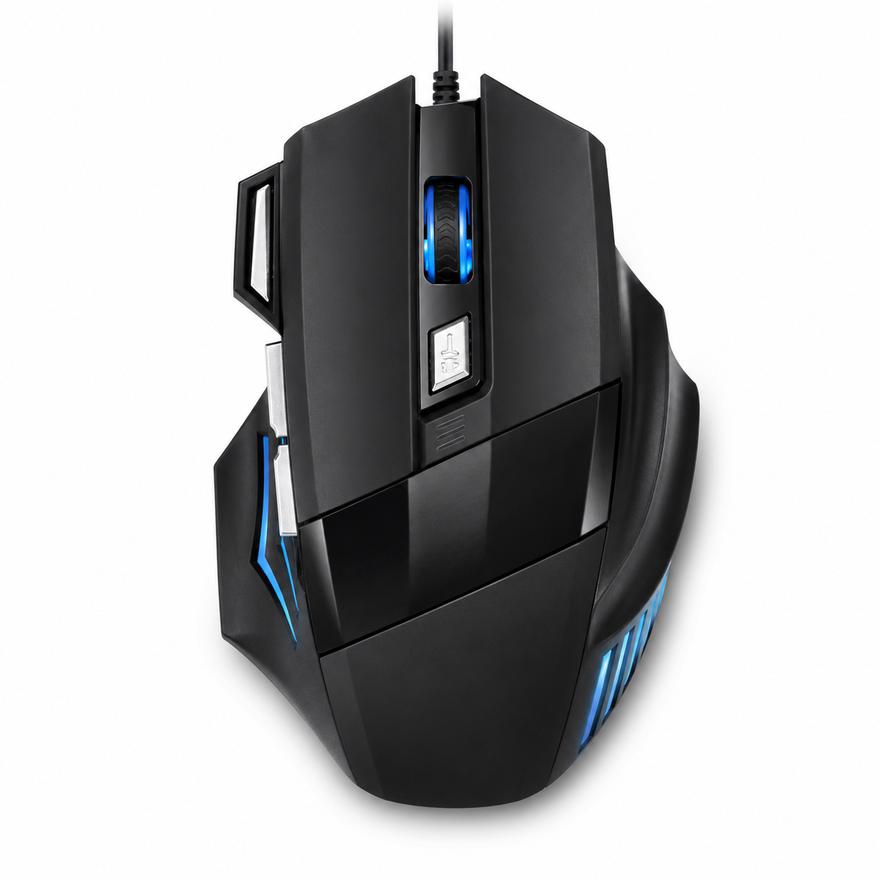No Rgb Gaming Pc - 7-Buttons Wired Gaming Mouse,USB 2400DPI Adjustable