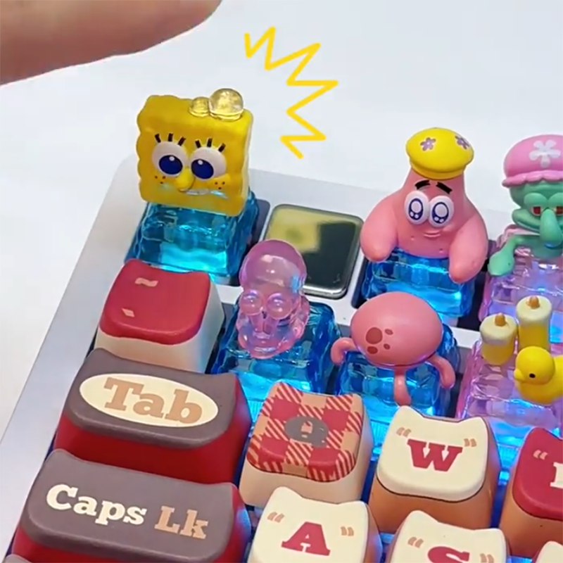 Custom Keycaps - Cartoon 3D Keycap Blind Box Custom