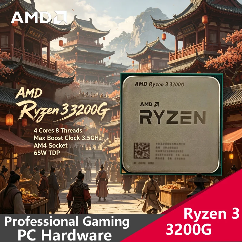 Pc Gaming Entry - AMD Ryzen 3 3200G AM4 Budget