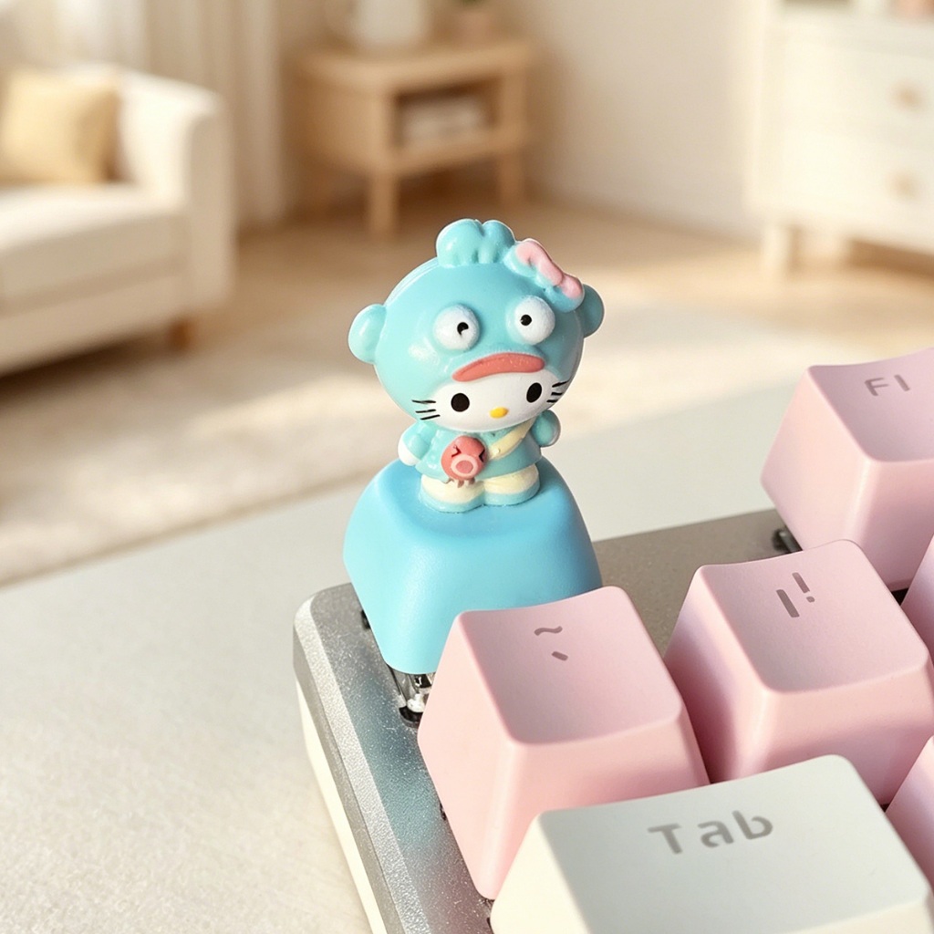 Kawaii Sanrios Keycaps Cute 3D – Custom Keycaps recenzja i cena