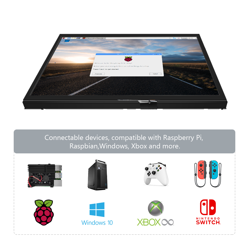 Portable Monitor gamer10.1 inc – Pc Gaming Y Monitor recenzja i cena