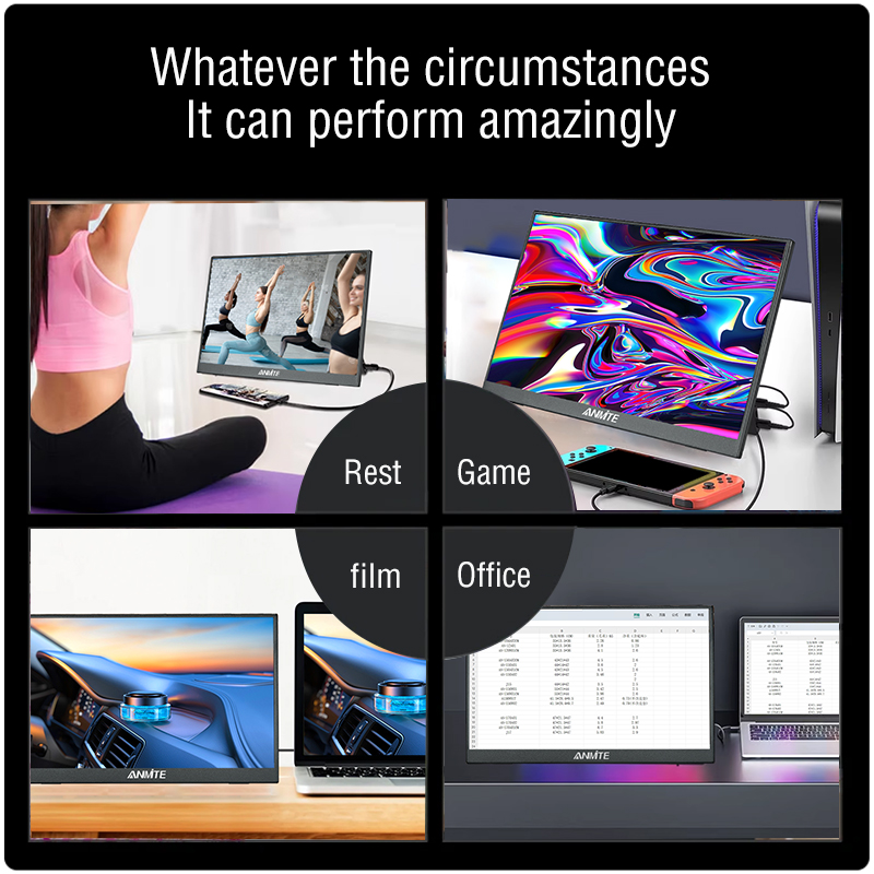 Anmite 16-Inch Portable Touch  – Pc Gaming Y Monitor recenzja i cena