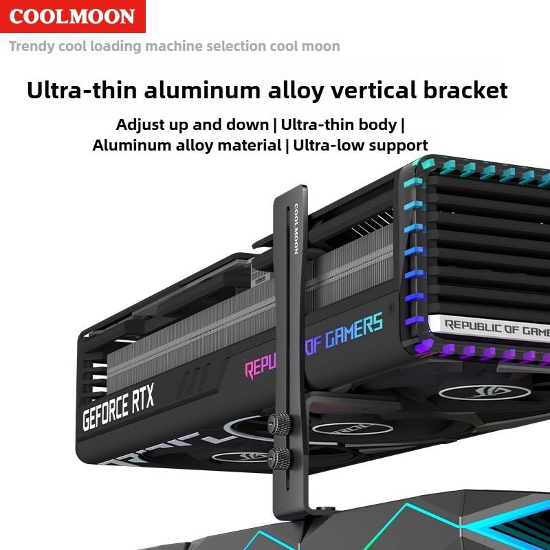 Universal Aluminum GPU Brace S – No Rgb Gaming Pc recenzja i cena