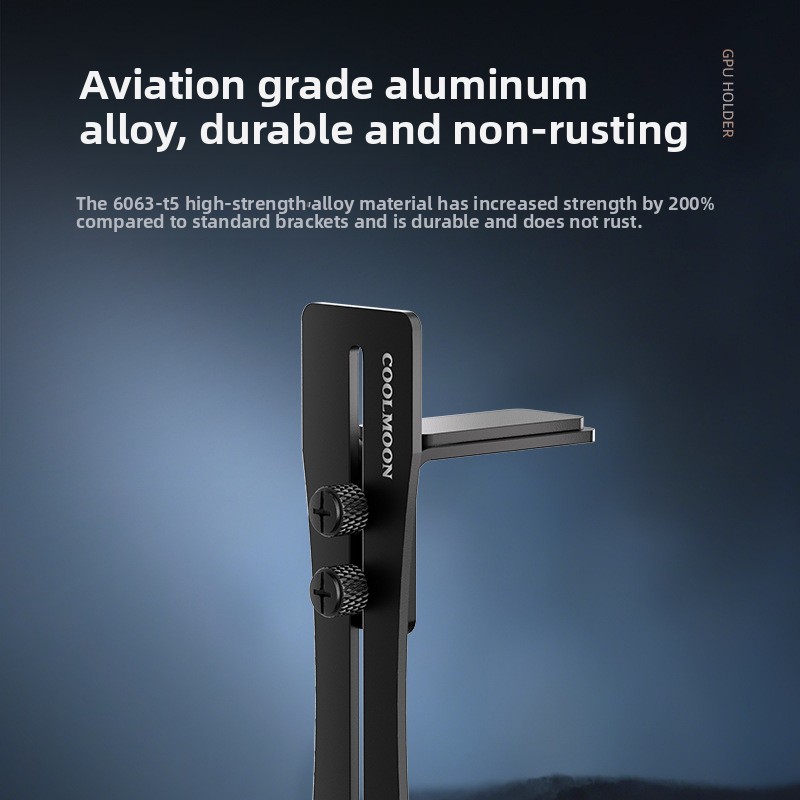 Universal Aluminum GPU Brace S – No Rgb Gaming Pc recenzja i cena