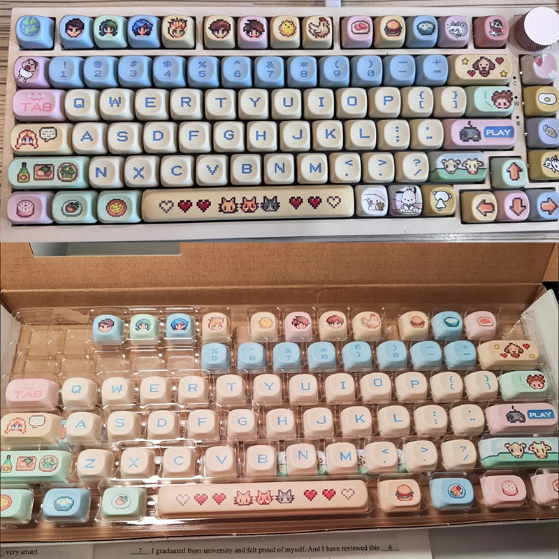 Stardew Valley 78 Keycaps Pixe – Custom Keycaps recenzja i cena