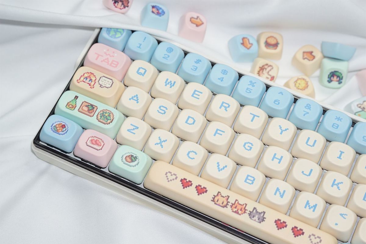 Stardew Valley 78 Keycaps Pixe – Custom Keycaps recenzja i cena