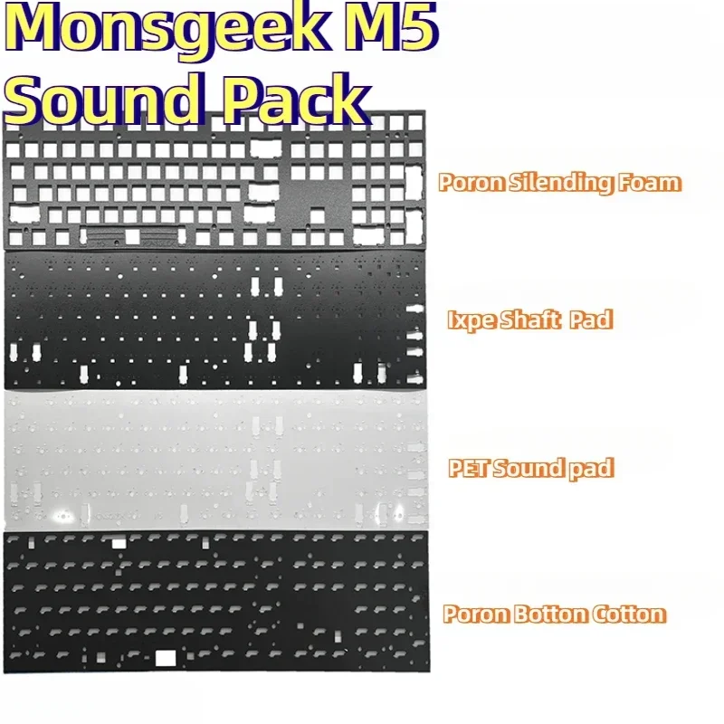 Monsgeek M5 Sound Pack/ Plate  – Pc Gaming Kit recenzja i cena
