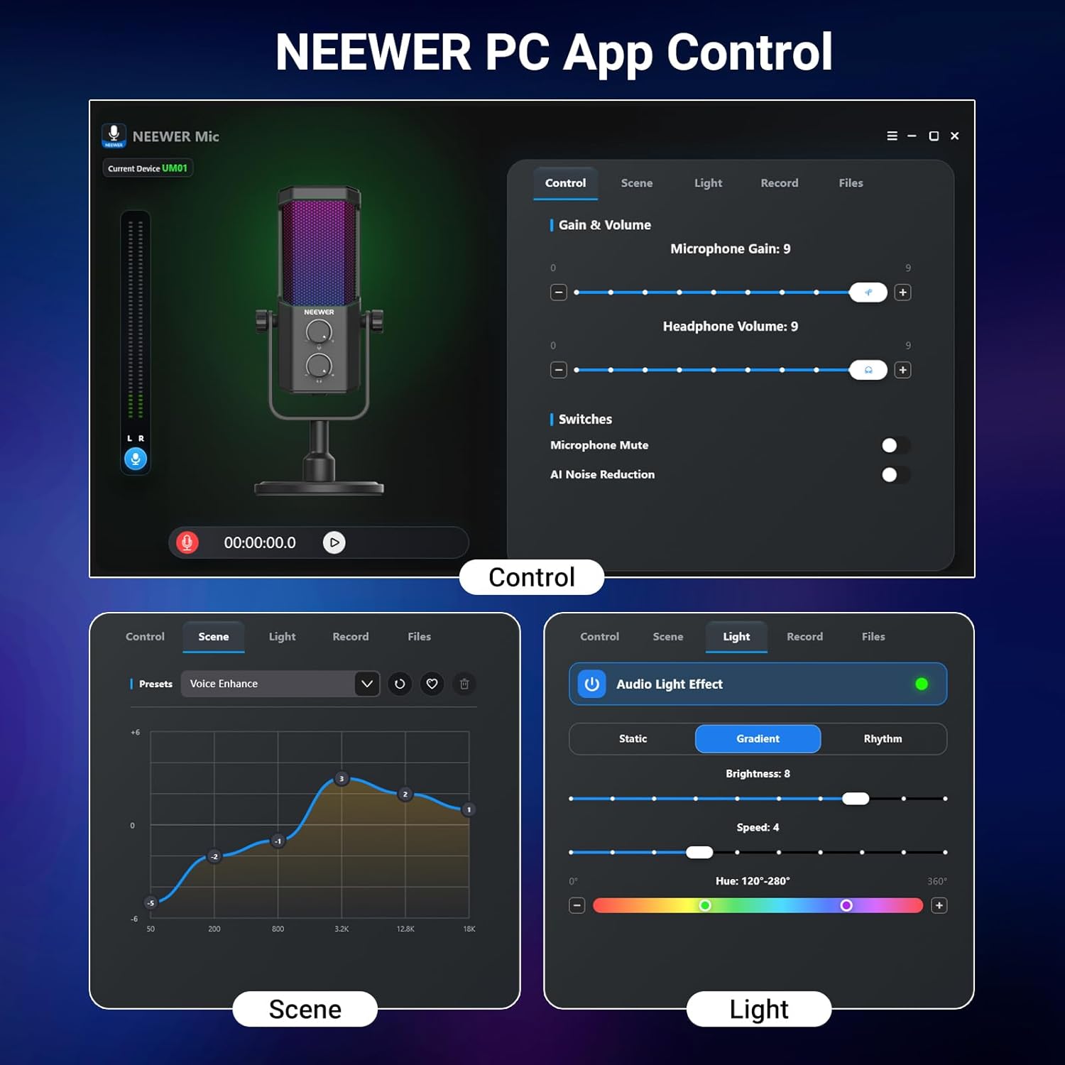 AI USB Podcasting Microphone,  – No Rgb Gaming Pc recenzja i cena