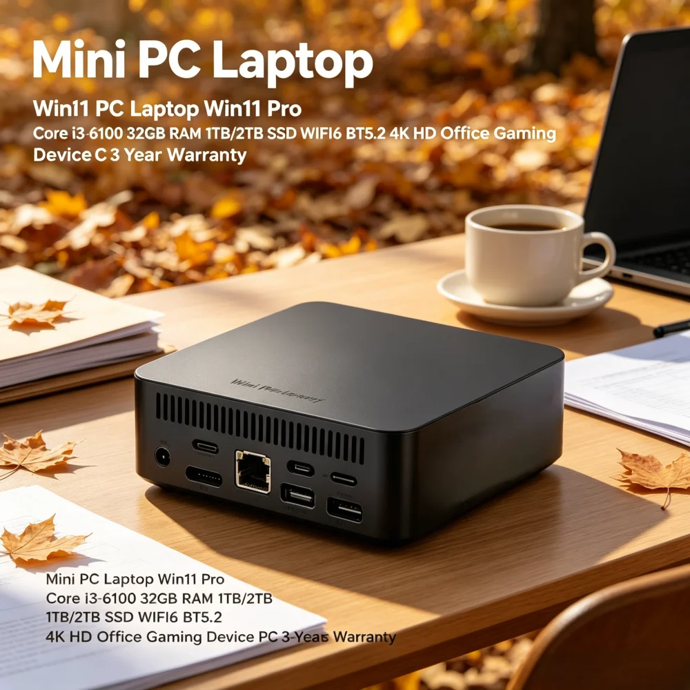 Mini PC Laptop Win11 Pro Core  – Pc Gaming I3 recenzja i cena