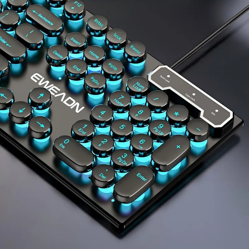 Retro Punk Mechanical Feel Key – No Rgb Gaming Pc recenzja i cena