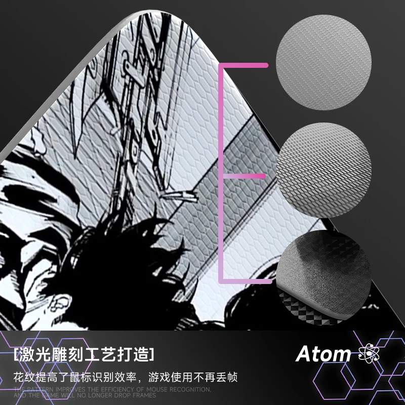 ATOM Glass Mouse Pad Manga Her – Pc Gaming Upgrades recenzja i cena