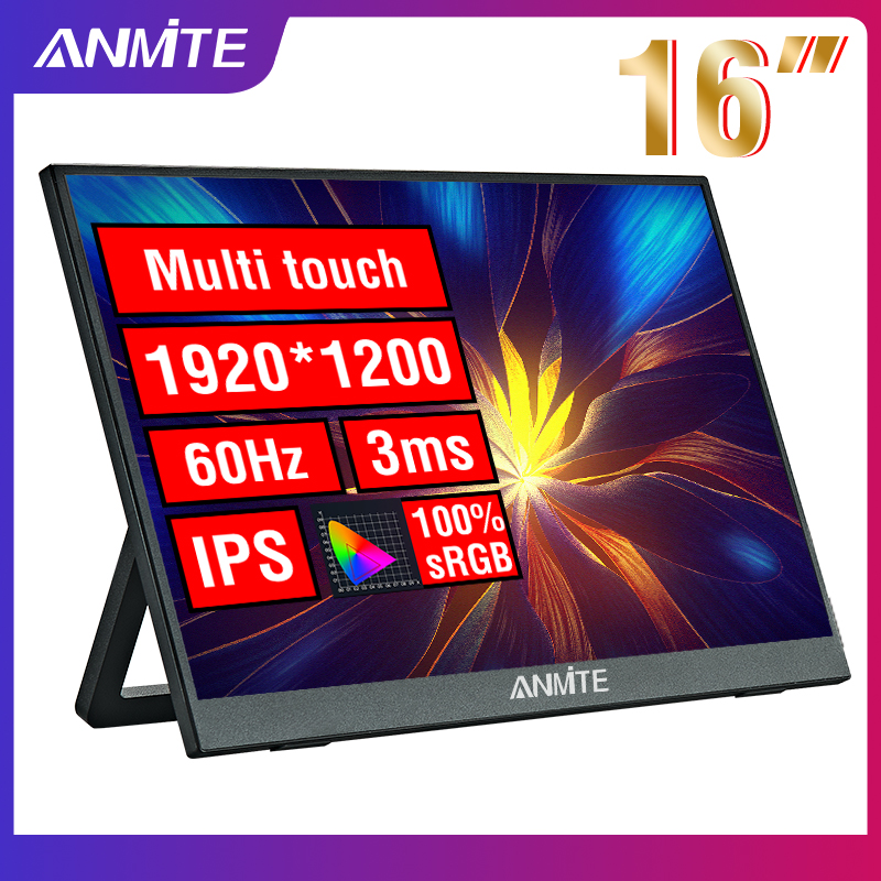 Anmite 16-Inch Portable Touch  – Pc Gaming Y Monitor recenzja i cena