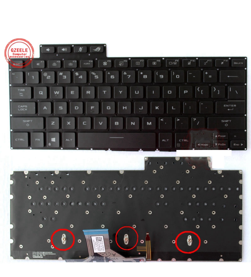 New US Backlit Keyboard for AS – No Rgb Gaming Pc recenzja i cena