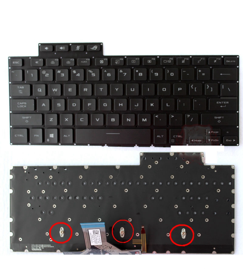 New US Backlit Keyboard for AS – No Rgb Gaming Pc recenzja i cena