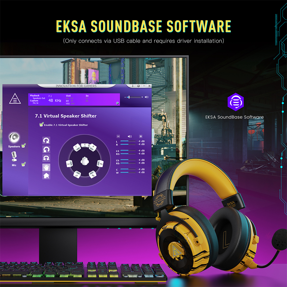 EKSA E900 Pro Upgraded Gaming  – Pc Gaming Upgrades recenzja i cena