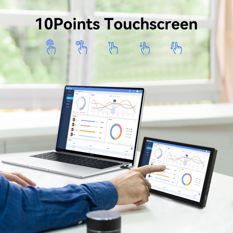 Small Touchscreen Monitor 10.1 – Pc Gaming On Mobile recenzja i cena