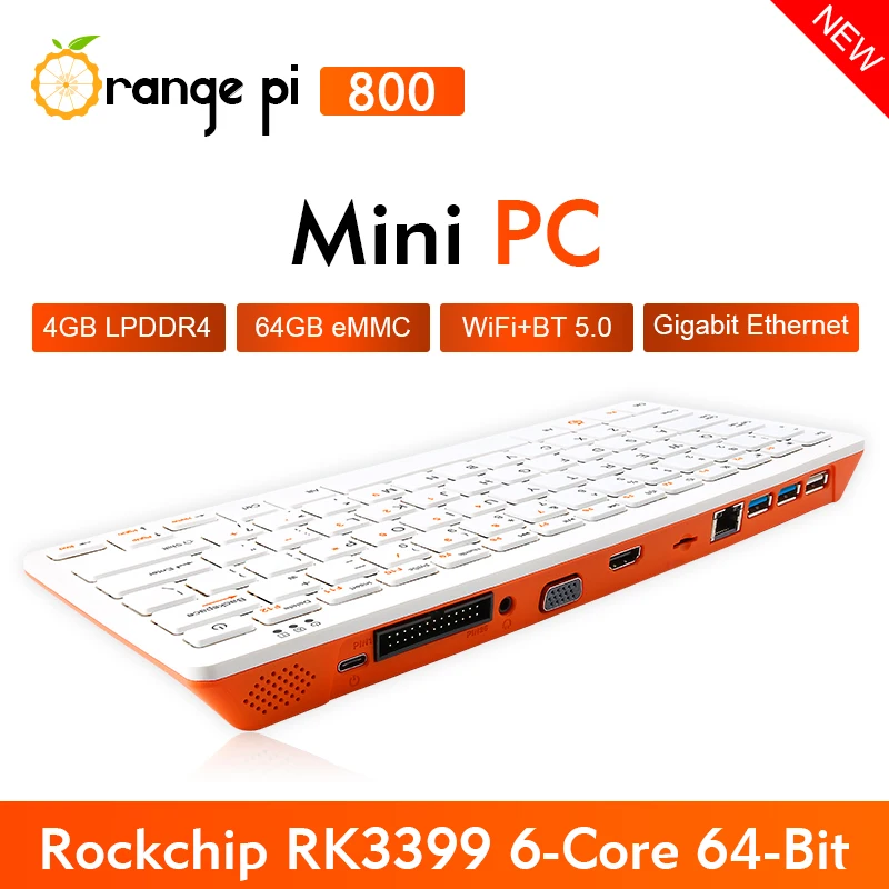 Orange Pi 800+5V4A Type-C Powe – Pc Gaming Kit recenzja i cena