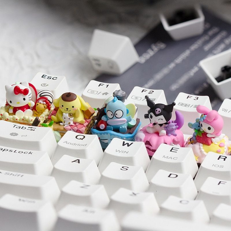 【GIFT】HelloKittys Keycaps Resi – Custom Keycaps recenzja i cena