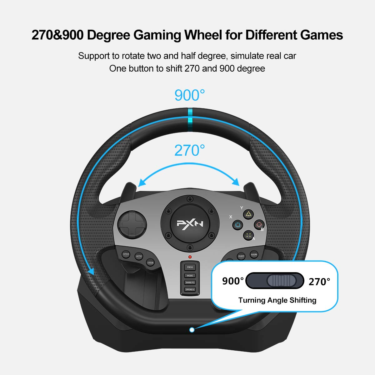 PXN V9 Volante PC Steering Whe – Pc Gaming Xgear recenzja i cena