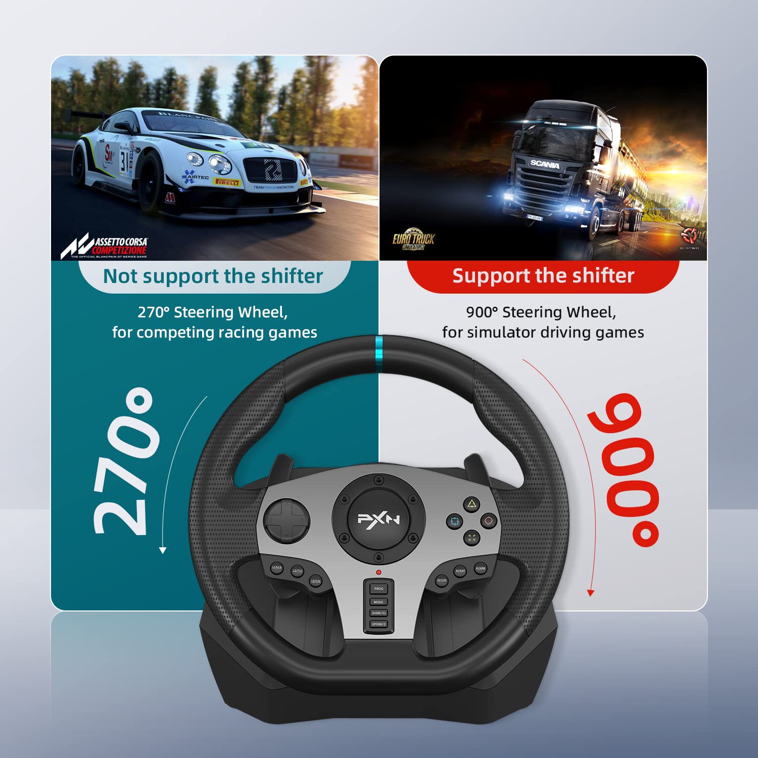 PXN V9 Volante PC Steering Whe – Pc Gaming Xgear recenzja i cena
