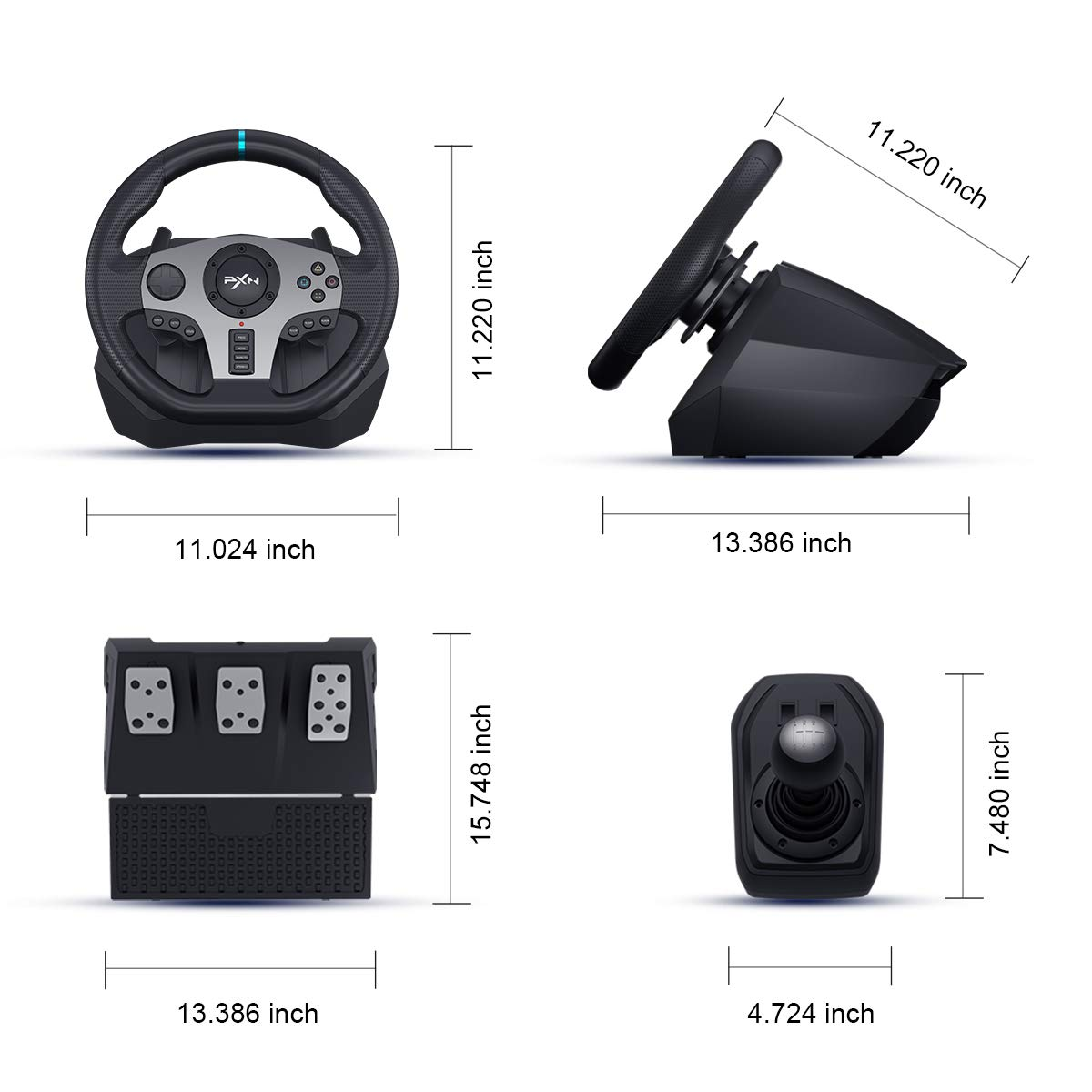 PXN V9 Volante PC Steering Whe – Pc Gaming Xgear recenzja i cena