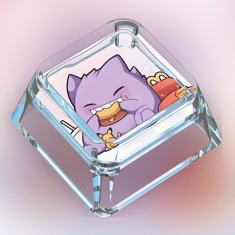 Creative Pokémon Gengar Keyboa – Custom Keycaps recenzja i cena
