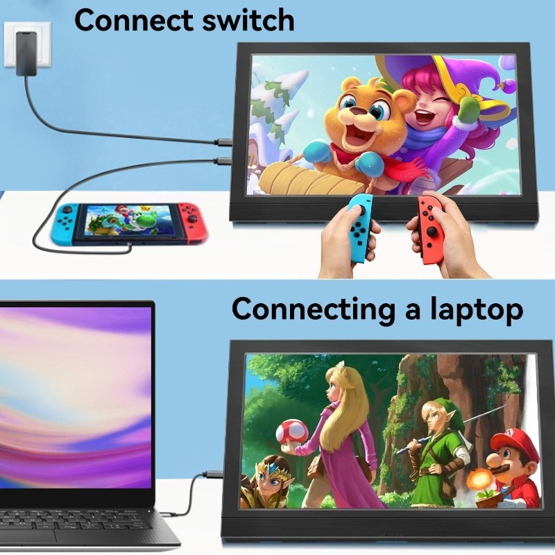 Portable Monitor 13.3Inch LED  – Pc Gaming On Mobile recenzja i cena