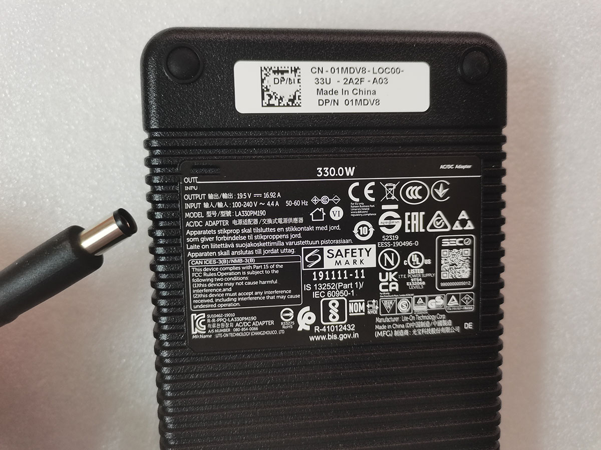 NEW Genuine 330W 19.5V 16.92A  – Pc Gaming Dell Alienware recenzja i cena