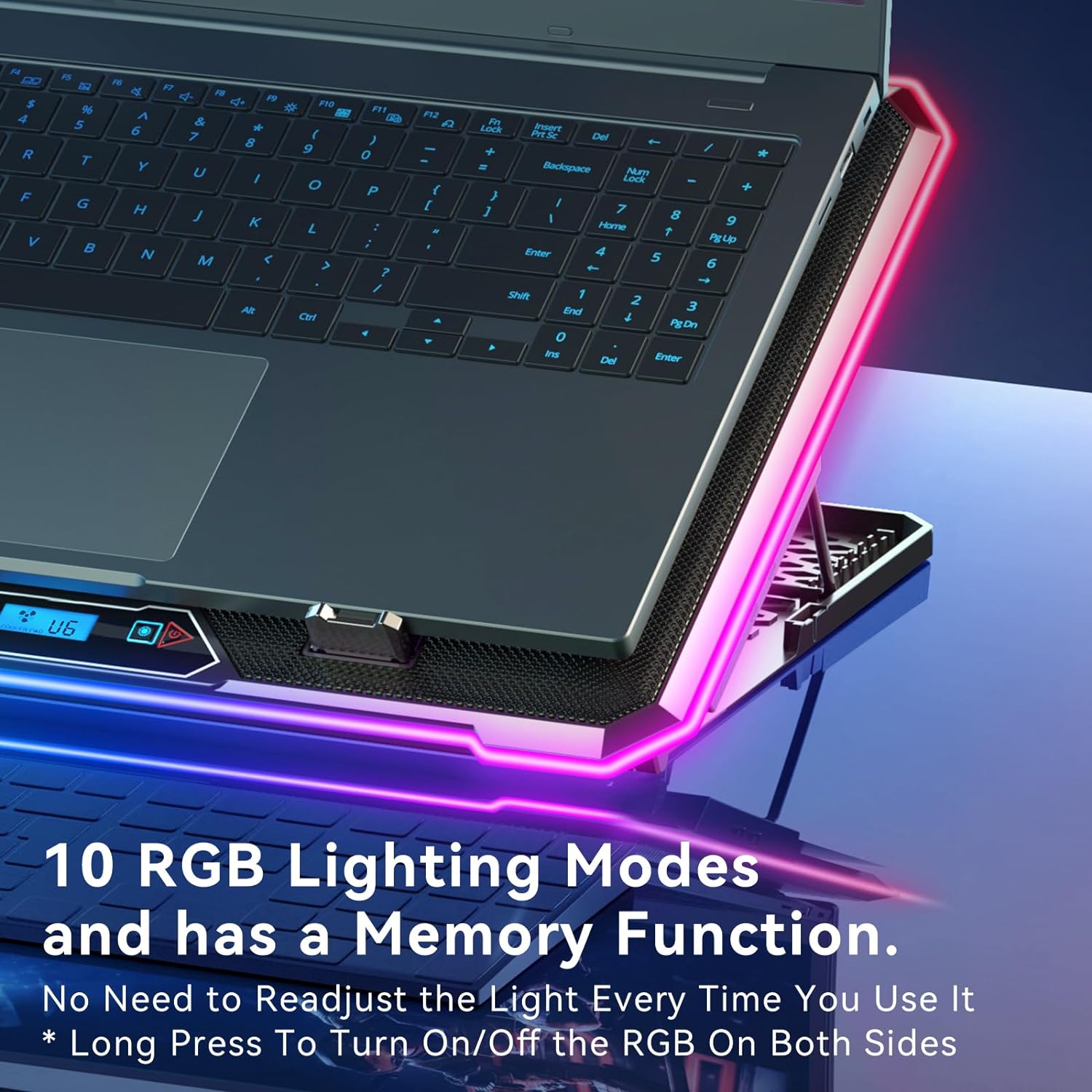 RGB Laptop Cooling Pad Gaming  – No Rgb Gaming Pc recenzja i cena