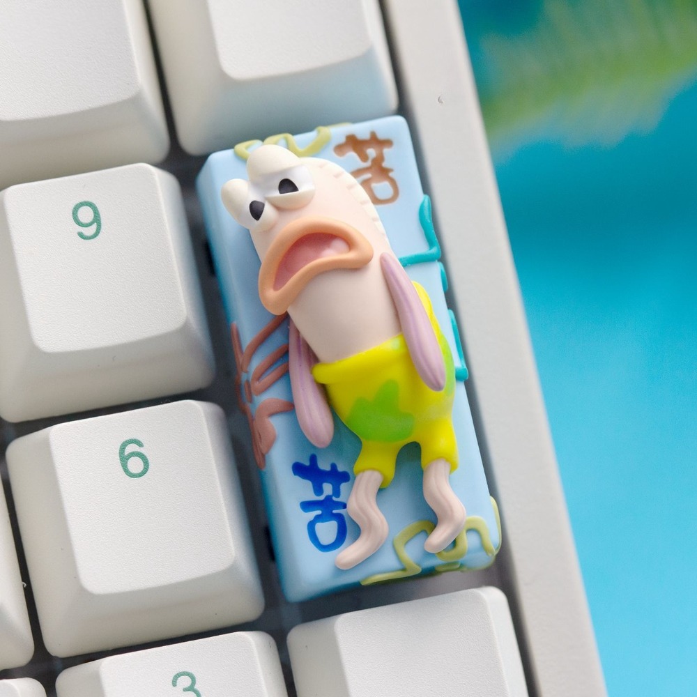 SpongeBob Sad Fish 2U Keycap - – Custom Keycaps recenzja i cena