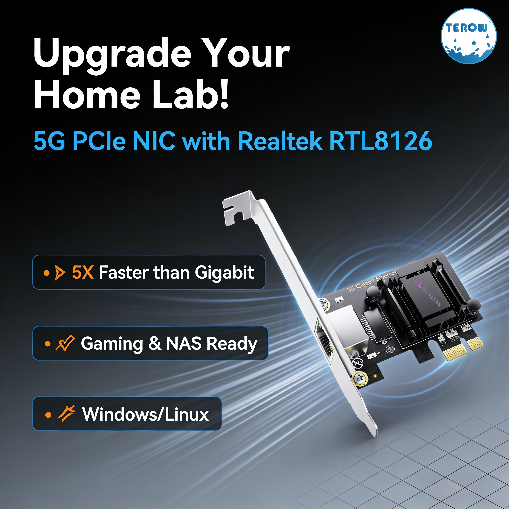 Upgrade Your Home Lab! 5G PCIe – Pc Gaming Upgrades recenzja i cena