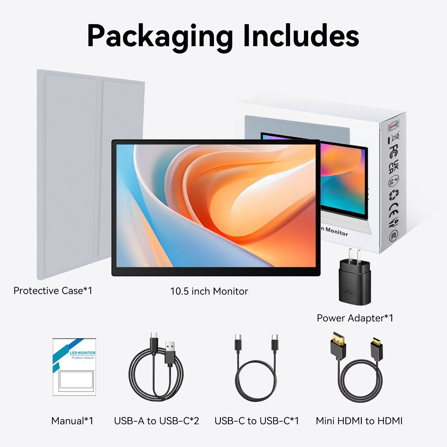 10.5-inch portable monitor 108 – Pc Gaming On Mobile recenzja i cena