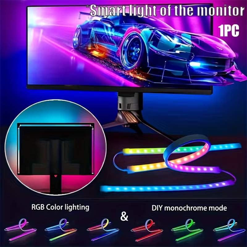 RGB Gaming Lights Strip Monito – No Rgb Gaming Pc recenzja i cena