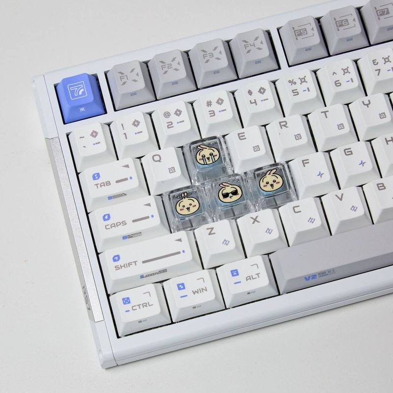 Chiikawa 4 Pcs Handmade Transp – Custom Keycaps recenzja i cena