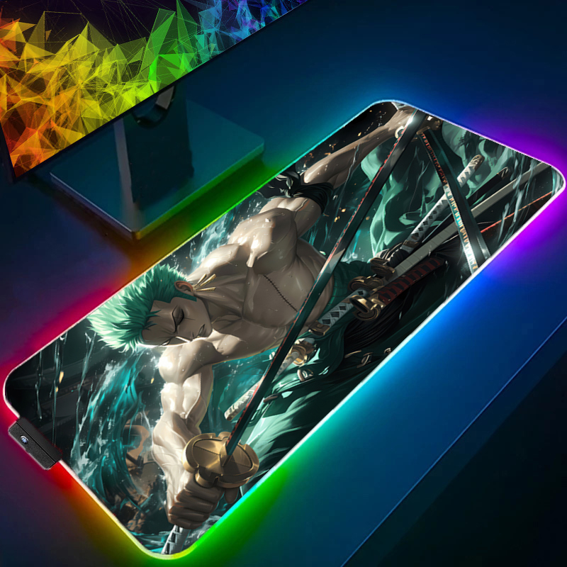 ONE PIECE Zoro Mouse Pad RGB G – No Rgb Gaming Pc recenzja i cena