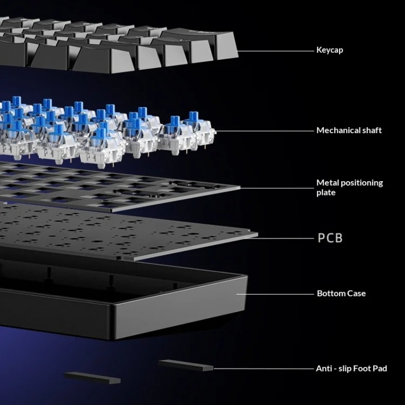 TAIDU K660 Mechanical Keyboard – Pc Gaming Kit recenzja i cena