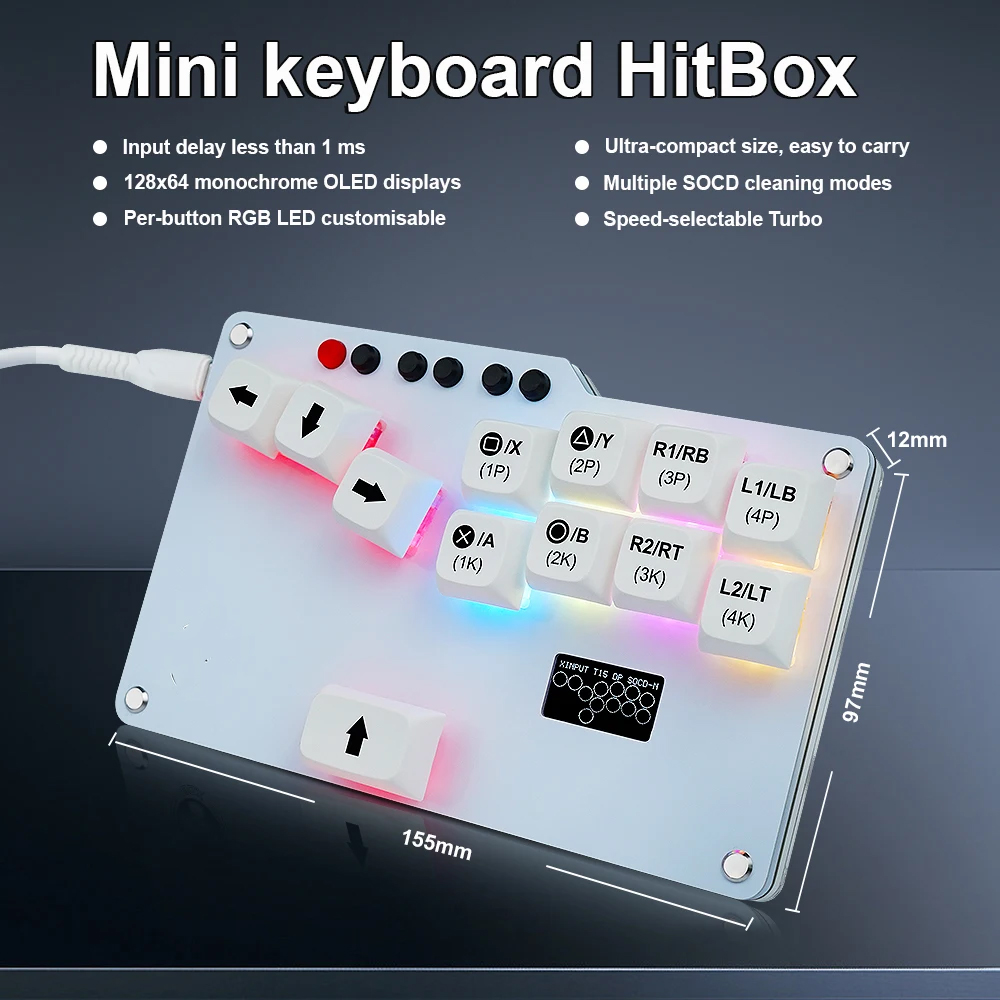 Hitbox Mini GP2040 CE Fightsti – No Rgb Gaming Pc recenzja i cena