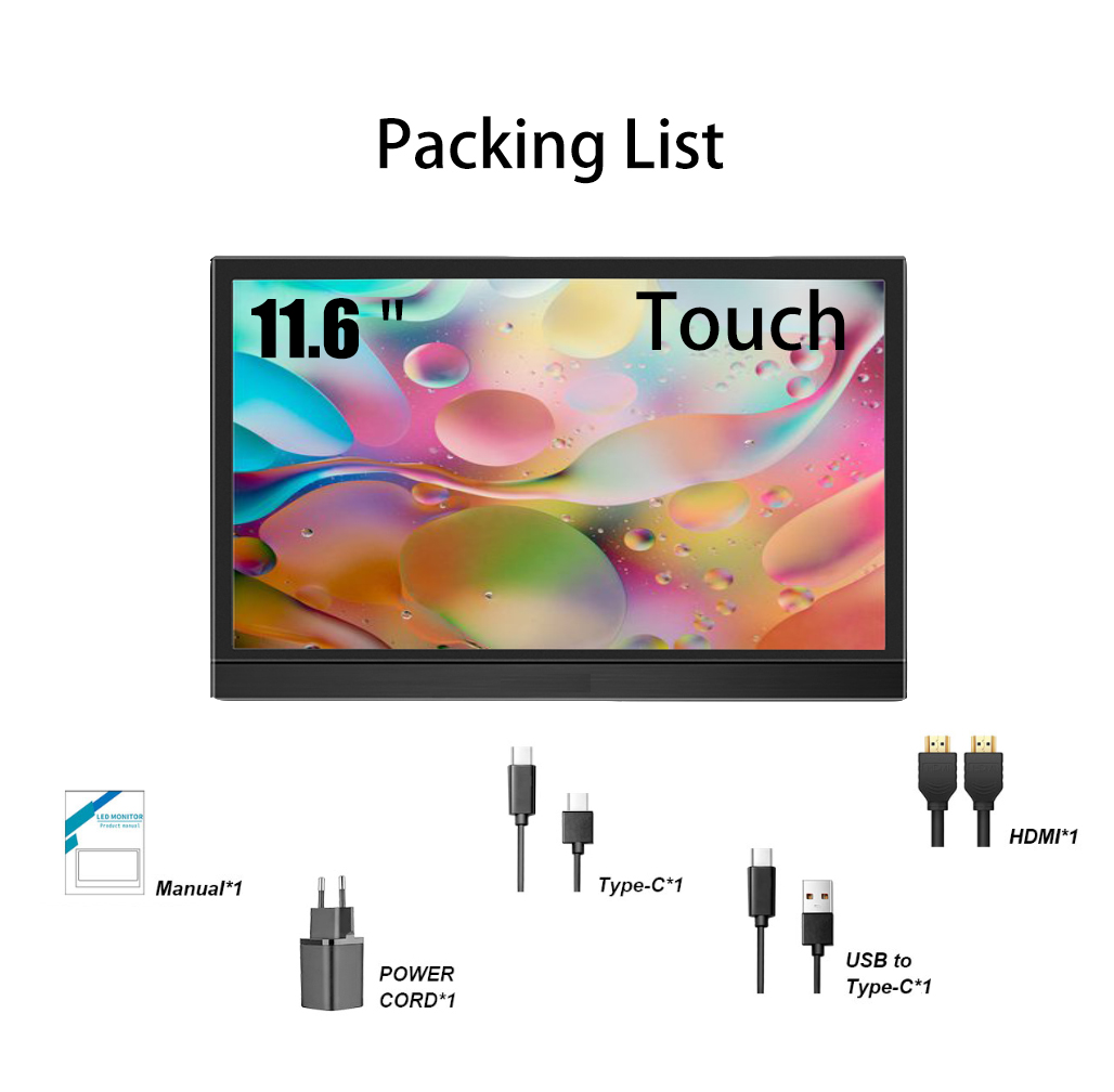 11.6-inch portable monitor sup – Pc Gaming On Mobile recenzja i cena