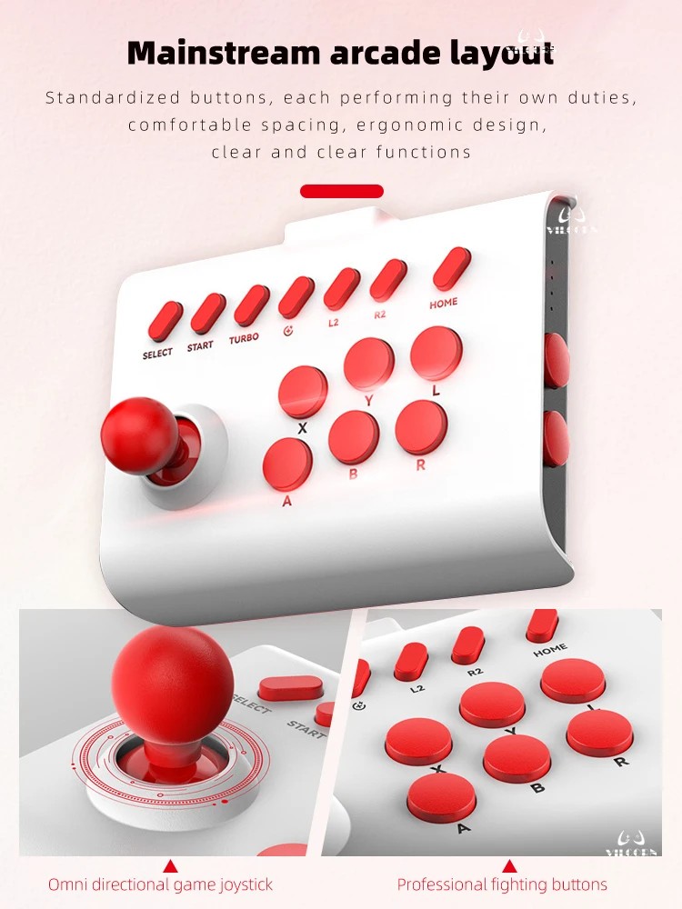 Arcade Joystick Wireless Gamin – Joystick Pc Gaming recenzja i cena