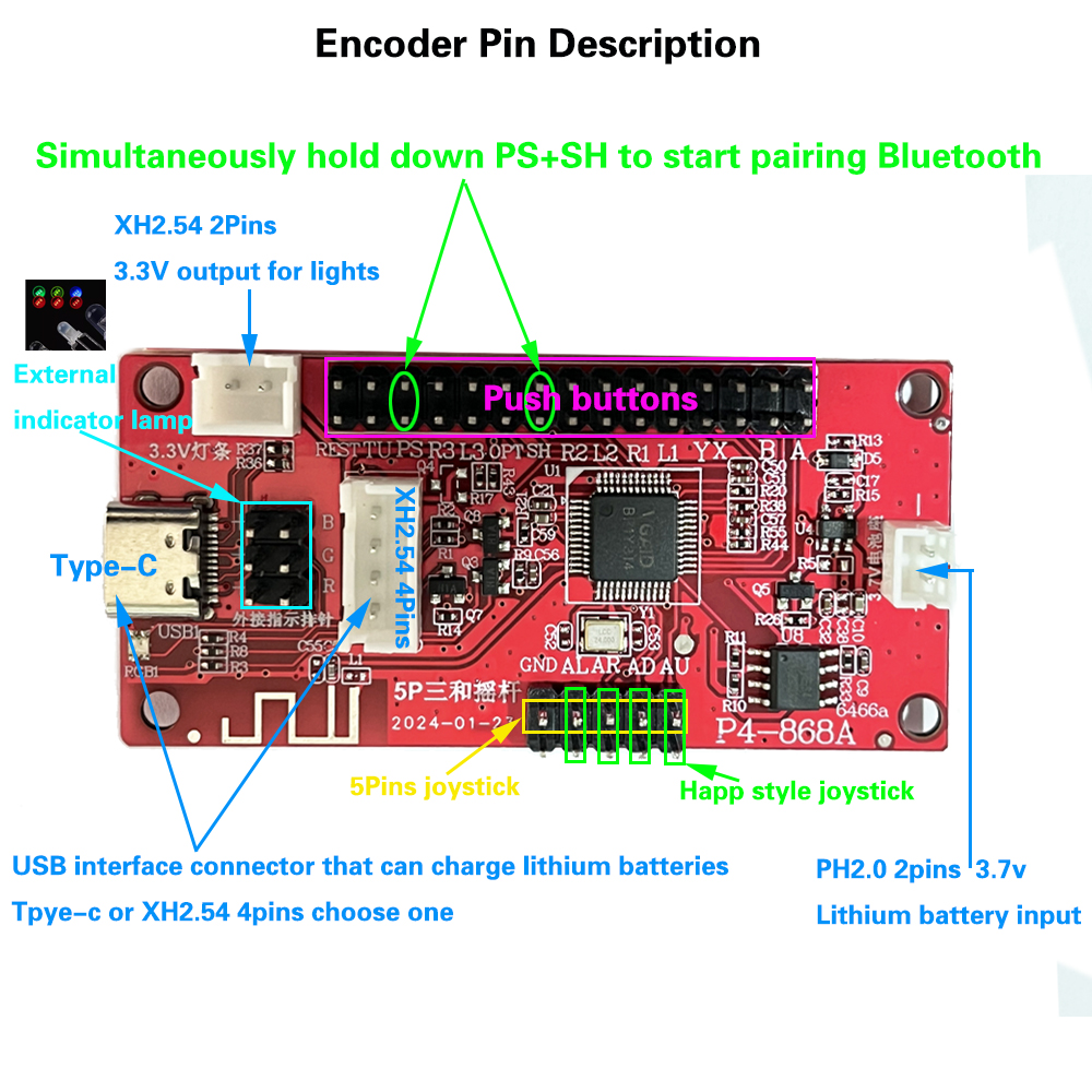Joystick Encoder PCB Board USB – Joystick Pc Gaming recenzja i cena