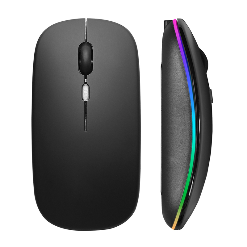 Wireless Mouse RGB Rechargeabl – No Rgb Gaming Pc recenzja i cena