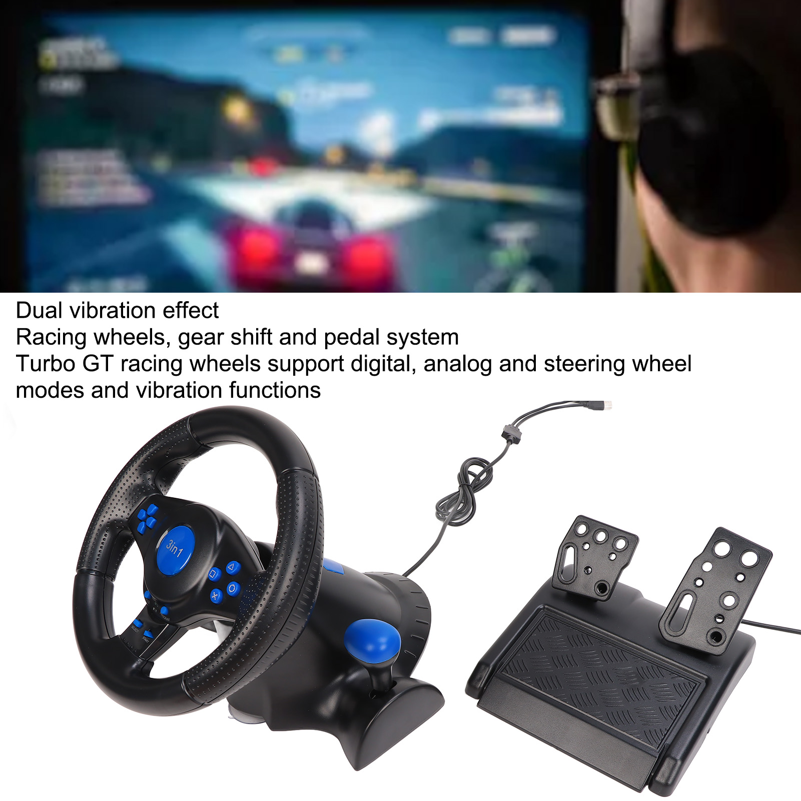 New Racing Wheel Gaming Steeri – Pc Gaming Entry recenzja i cena