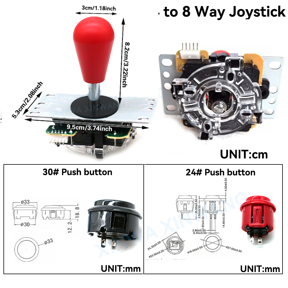 Arcade Joystick Copy SANWA Gam – Joystick Pc Gaming recenzja i cena