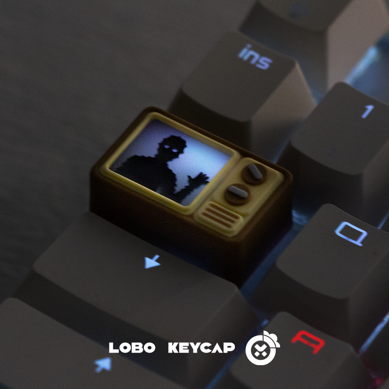 Fashion Dinosaur TV Keycaps Li – Custom Keycaps recenzja i cena