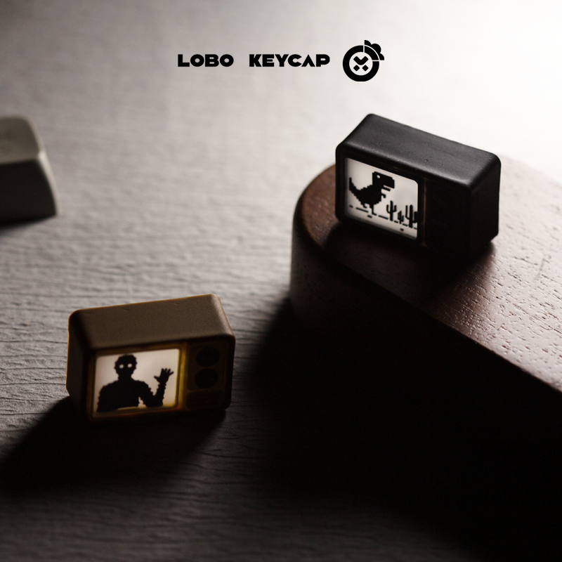 Fashion Dinosaur TV Keycaps Li – Custom Keycaps recenzja i cena